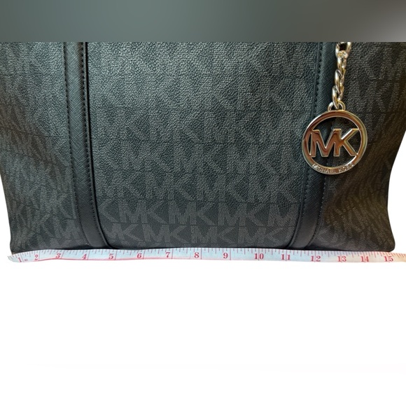 Michael Kors Black Logo Large Tote Bag - Picture 10 of 10